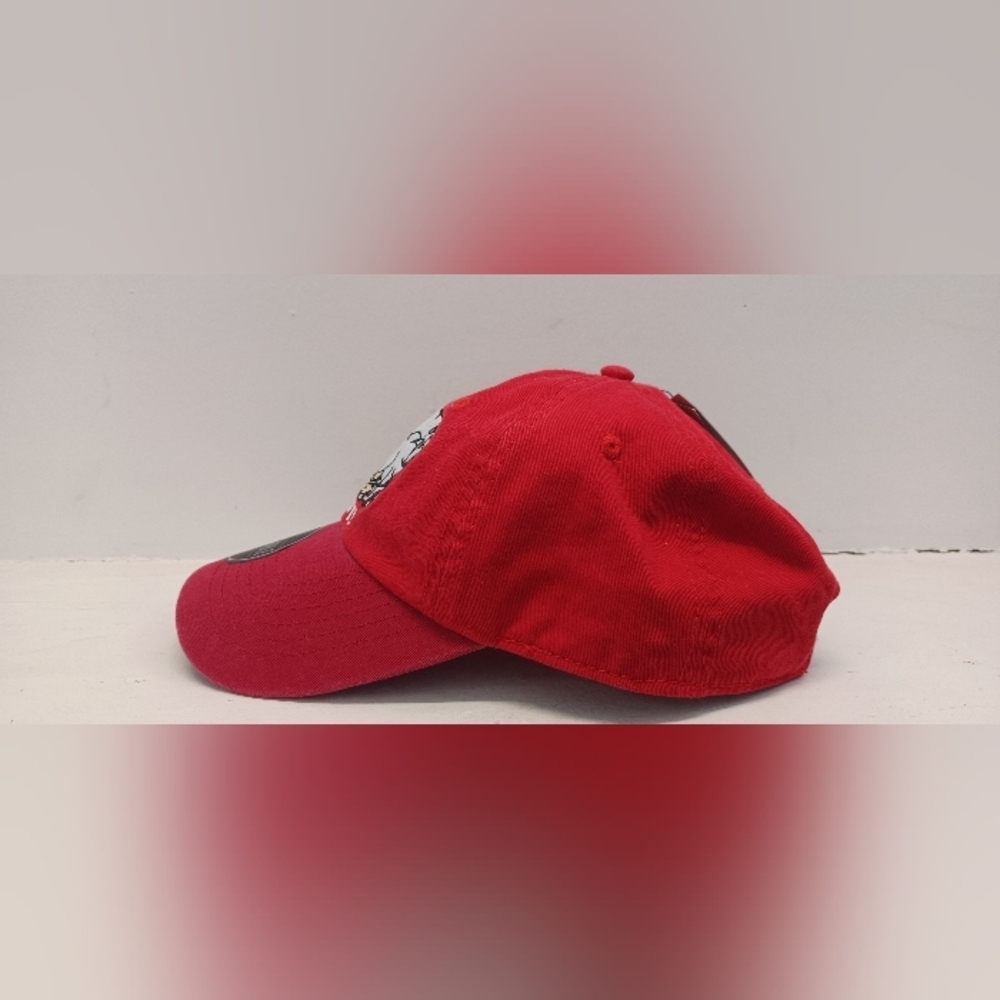 Inuyasha 2009 Sit Boy! Embroidered Adjustable Red Buckle Hat Cap Hot Topic * New - Picture 4 of 9